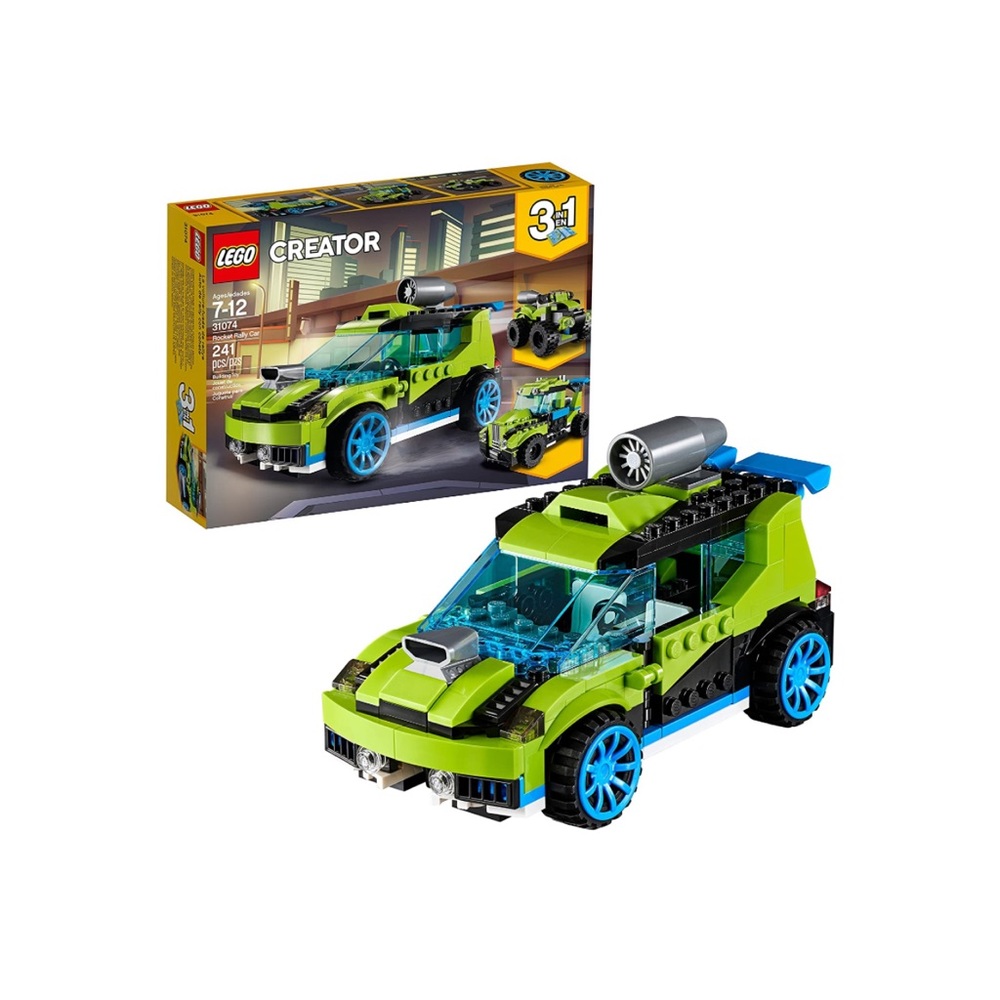 Lego 3 in 1 Creator Rocket Rally Car #31074